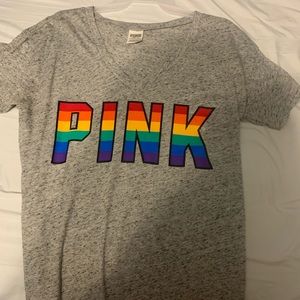 Rainbow pink shirt